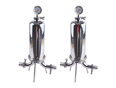 Stainless steel single-core filter